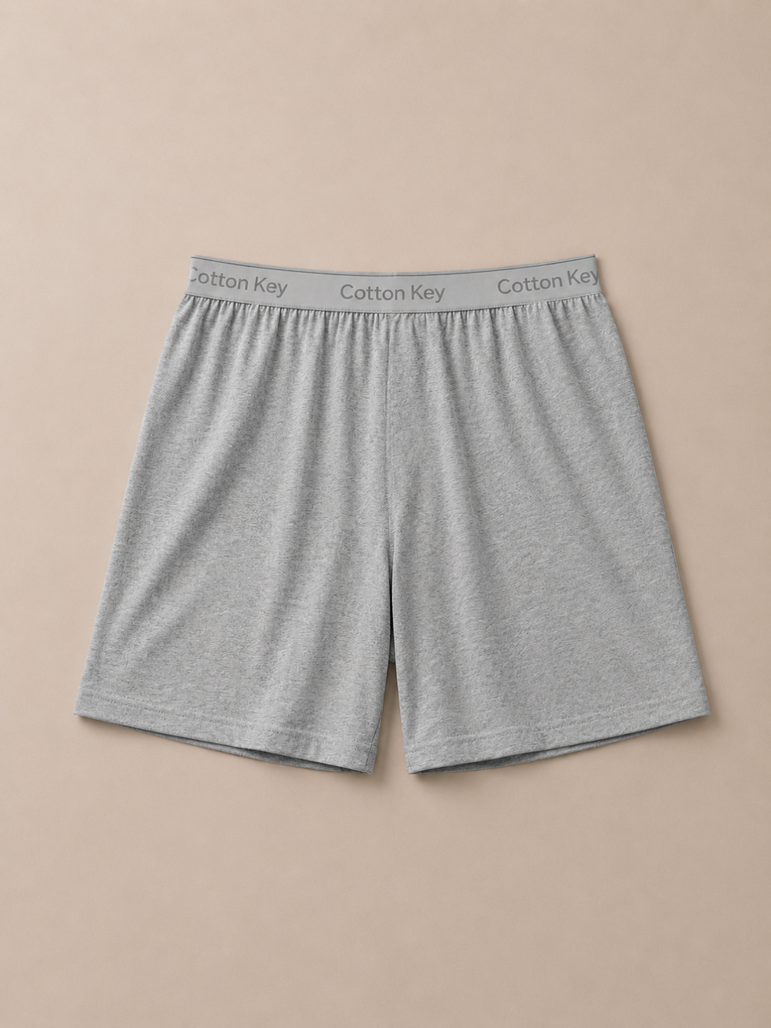 Grey Cotton Boxer – Pocketed Men’s Underwear | Cotton Key